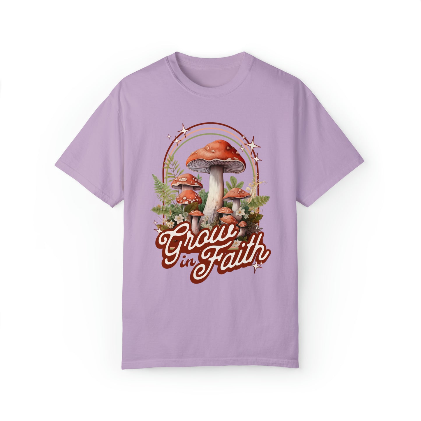 Grow in Faith Tee: Comfort Colors