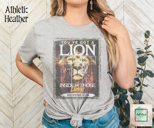 Lion in your Lungs: Bella Canvas