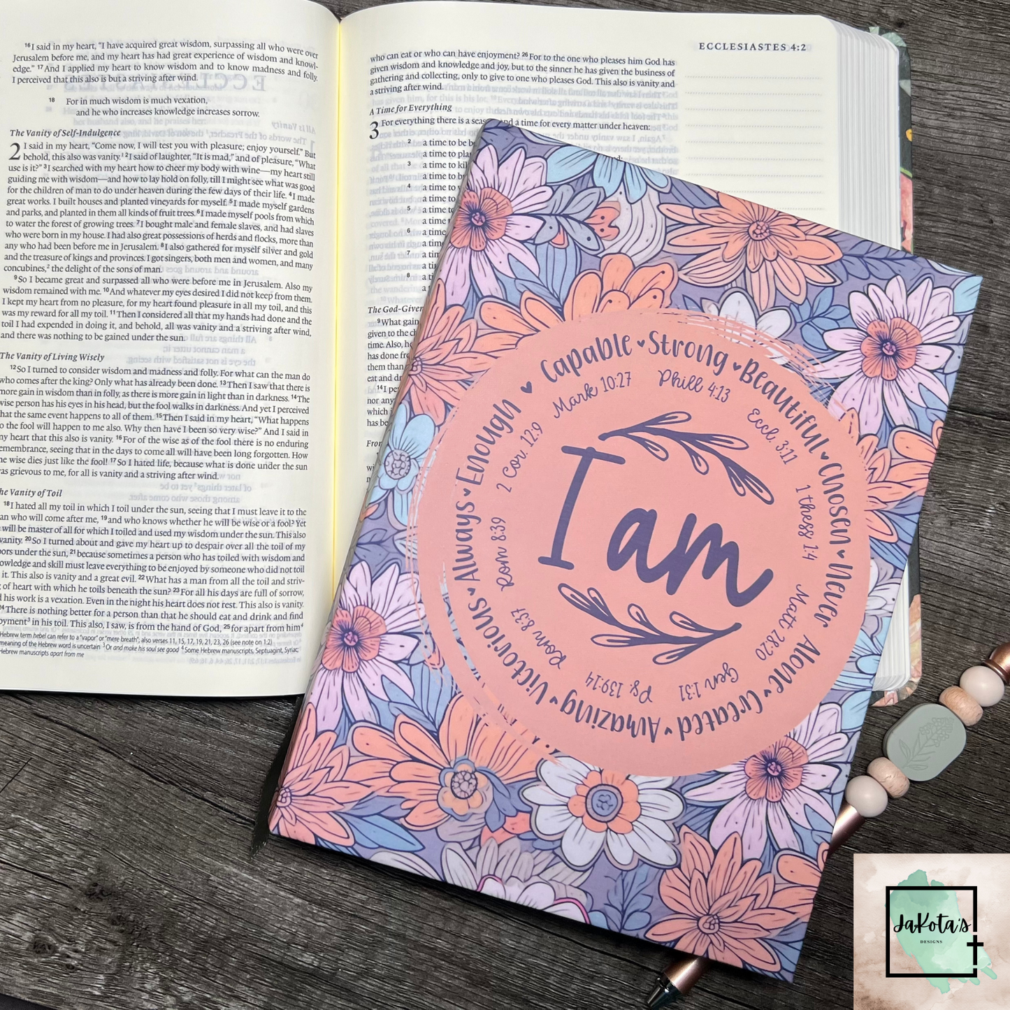 I am: Identity in Christ Journal/Notebook