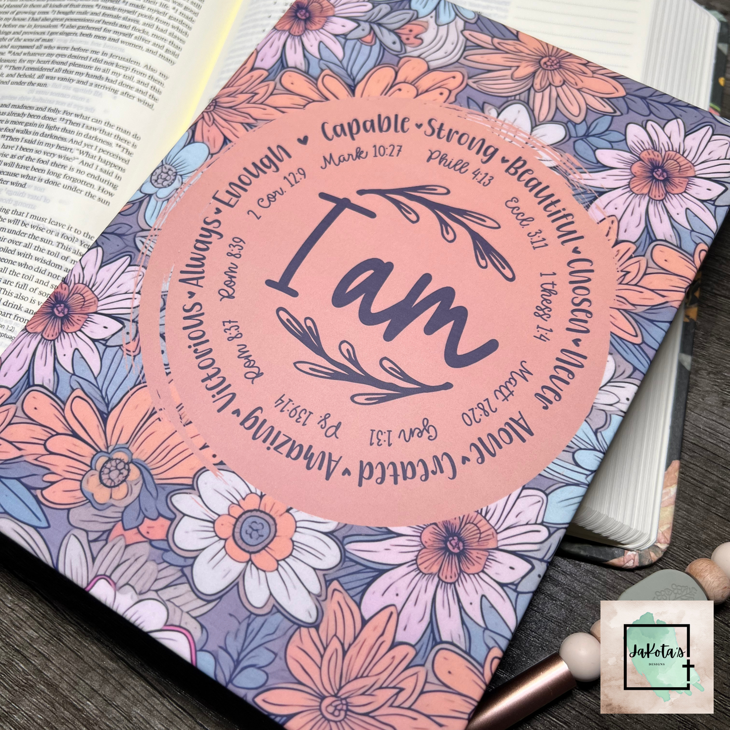 I am: Identity in Christ Journal/Notebook