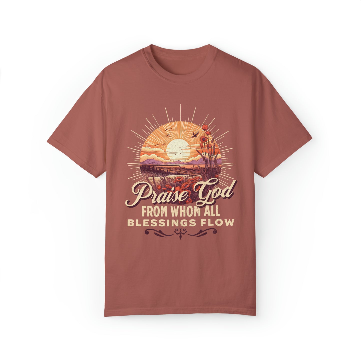 Praise God Tee: Comfort Colors