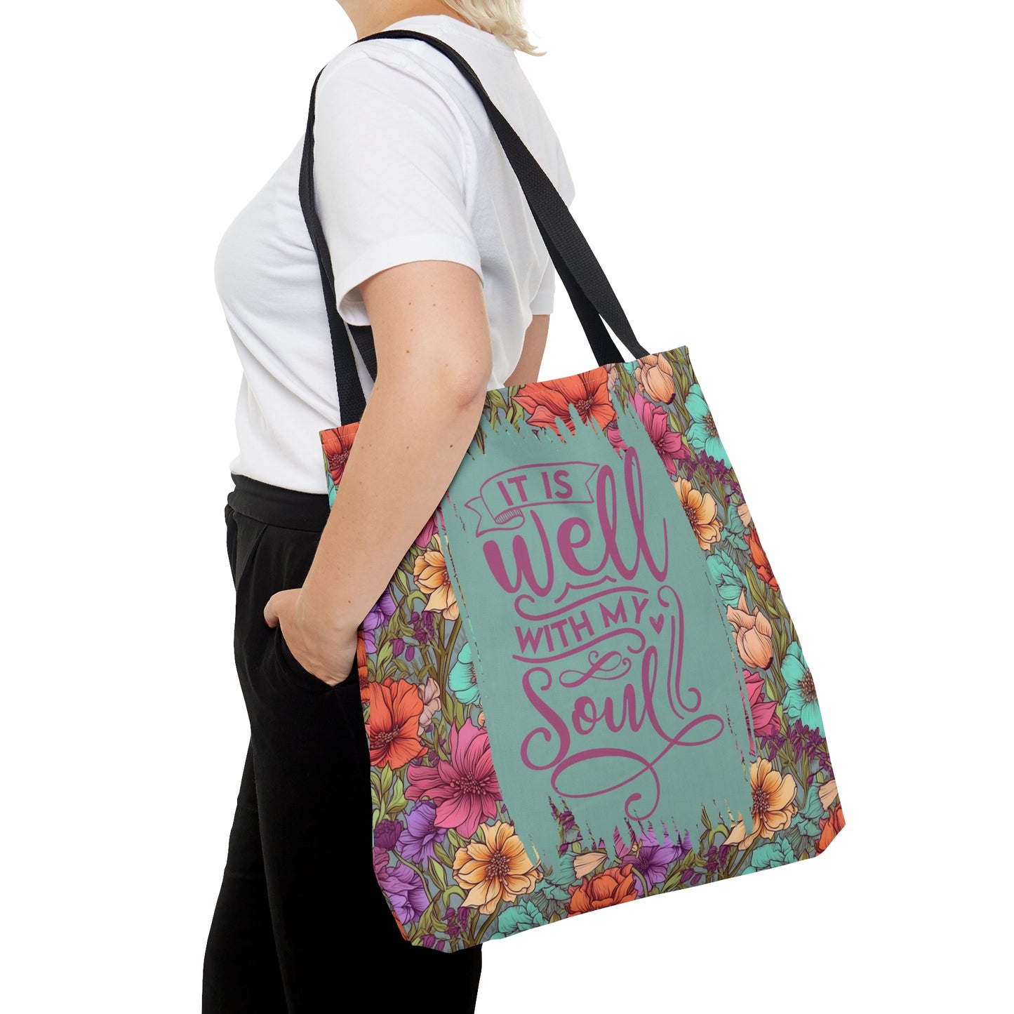 It is Well with my Soul AOP Tote Bag