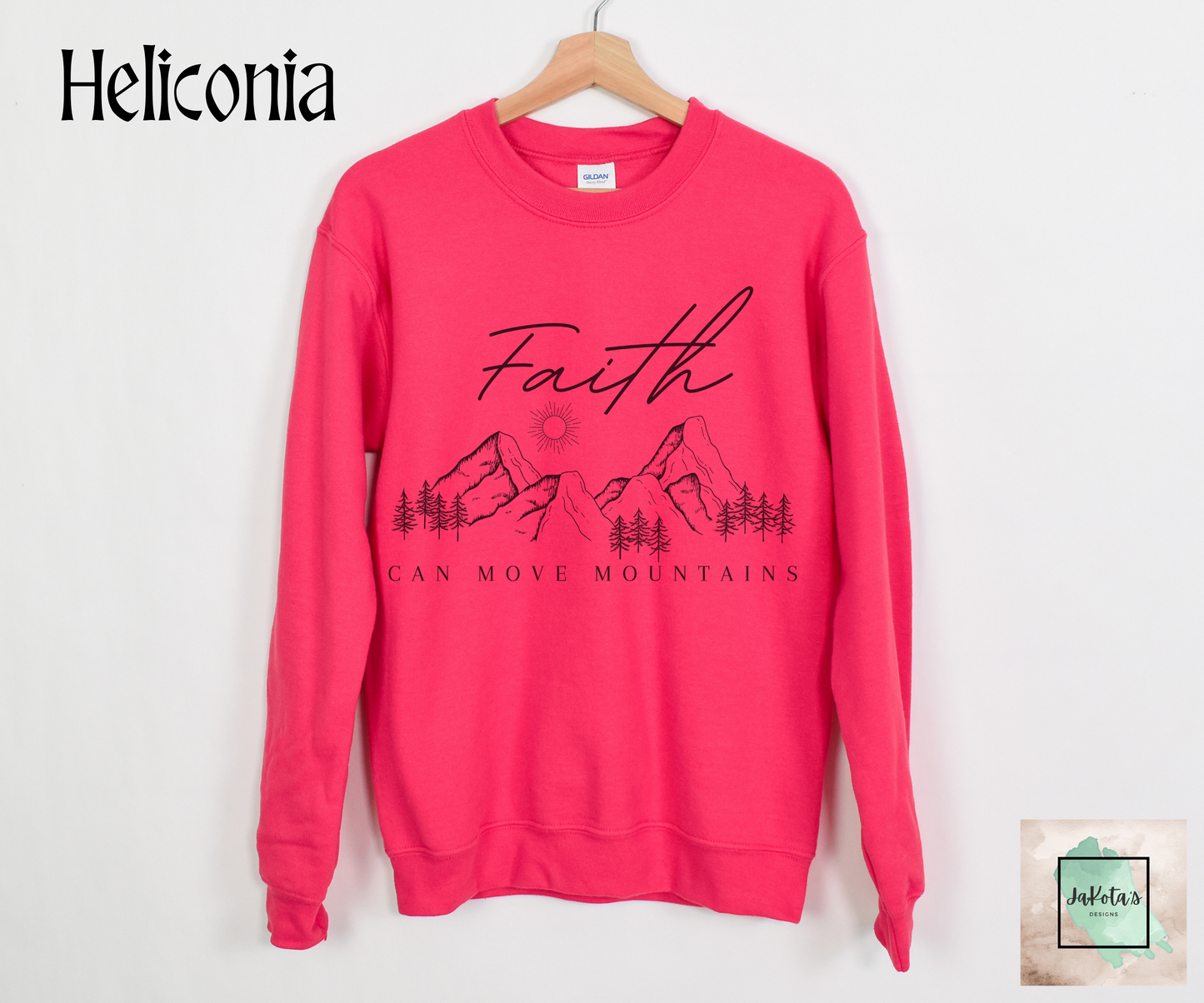 Faith can move Mountains: Sweatshirt