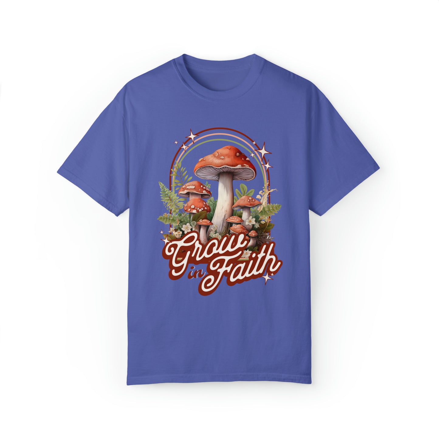 Grow in Faith Tee: Comfort Colors