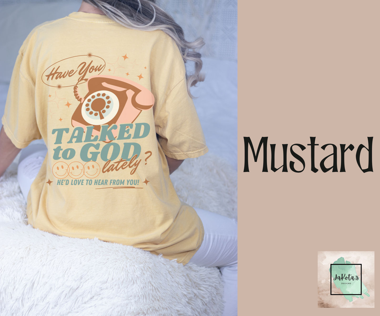 Have You Talked with God Lately? Tee: Comfort Colors