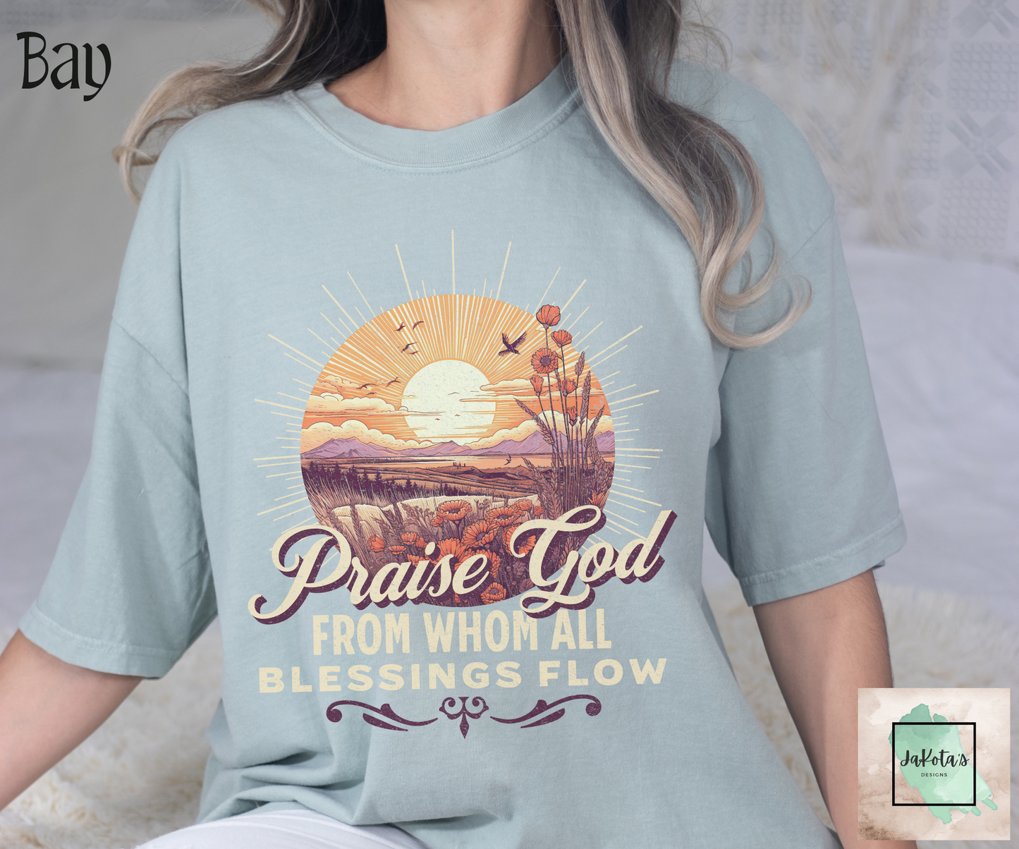 Praise God Tee: Comfort Colors