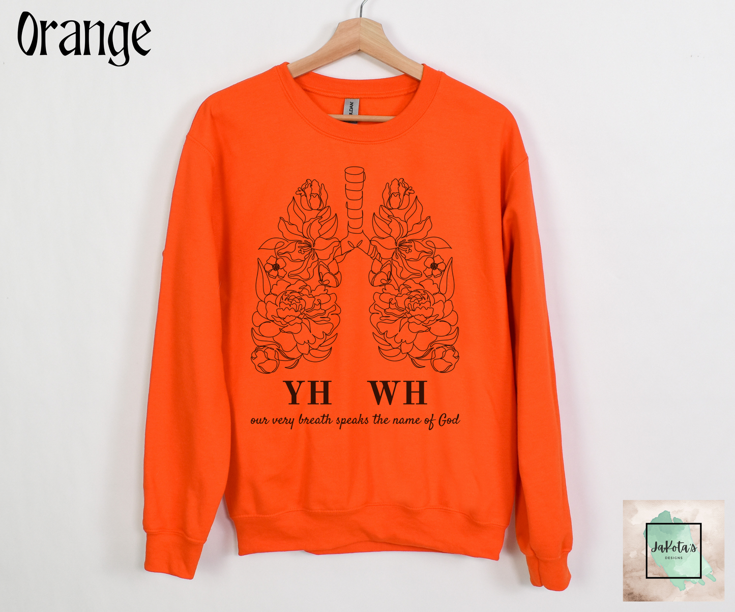 YHWH: Our very breath speaks the name of God: Sweatshirt