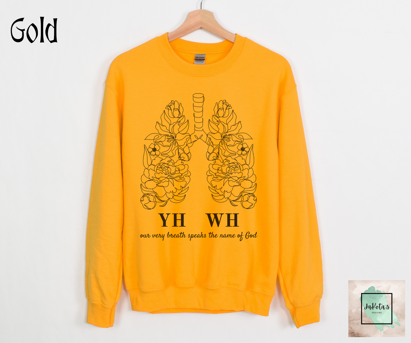 YHWH: Our very breath speaks the name of God: Sweatshirt