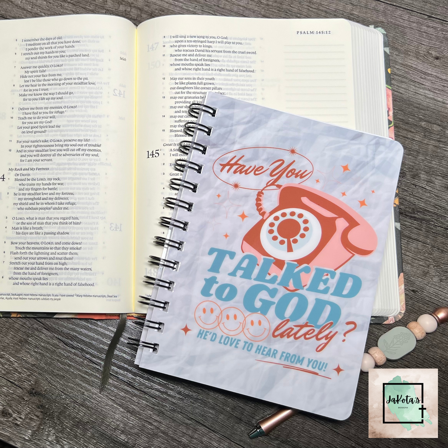 Have you talked to God lately? Notebook/Journal