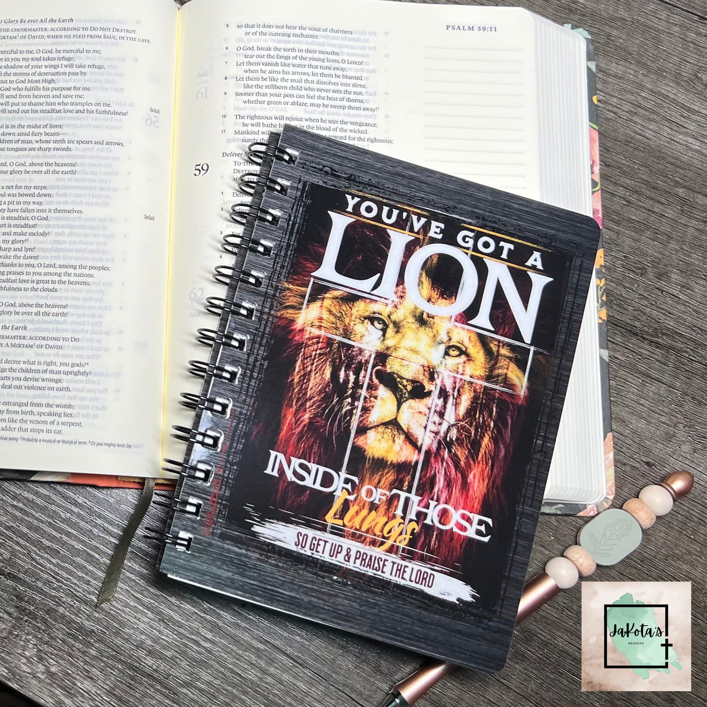 Lion in your Lungs Notebook/Journal