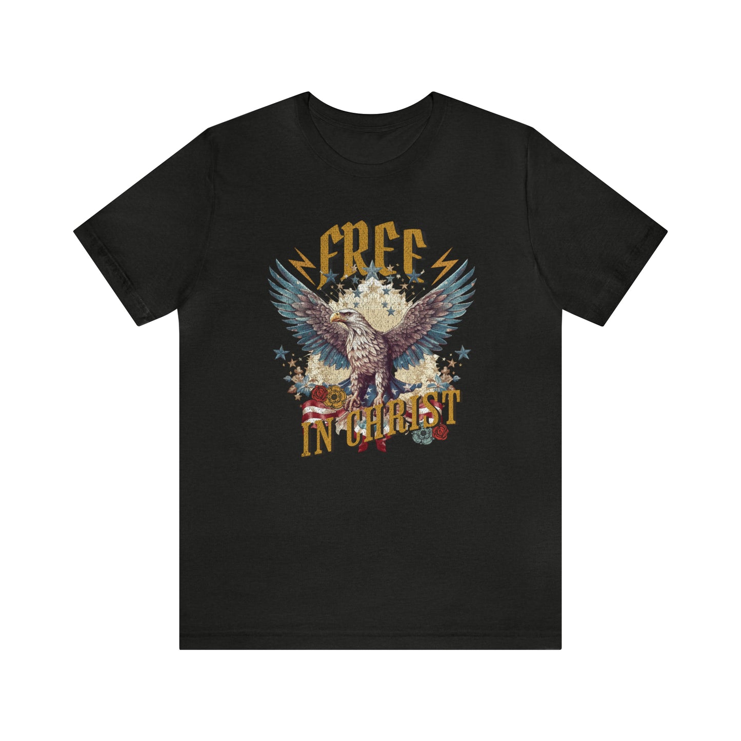 Free in Christ Tee: Bella Canvas