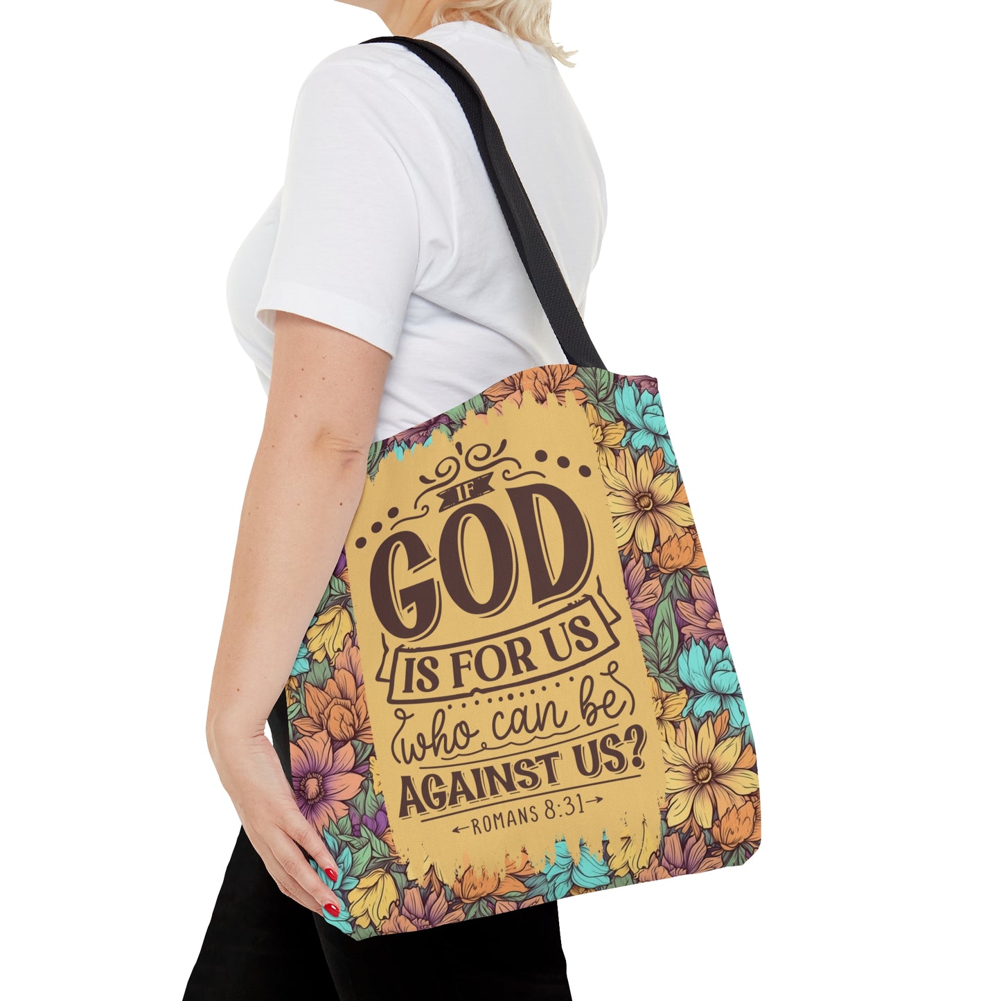 God is for Us AOP Tote Bag