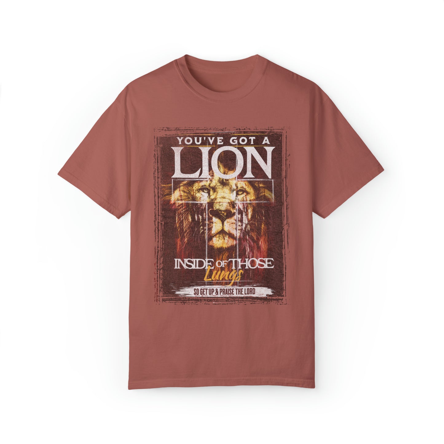 Lion In your Lungs Tee: Comfort Colors