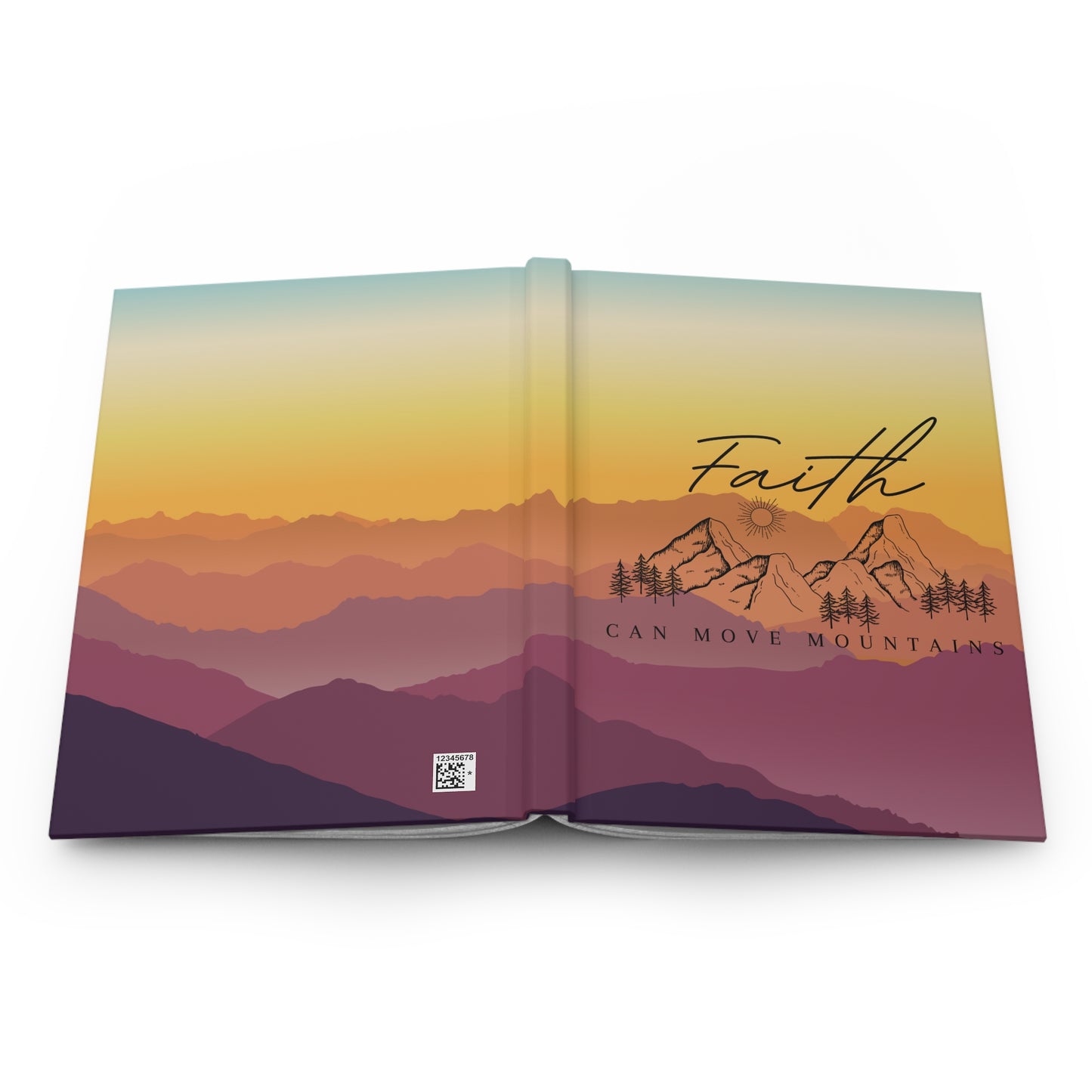 Faith can move Mountains Journal/Notebook