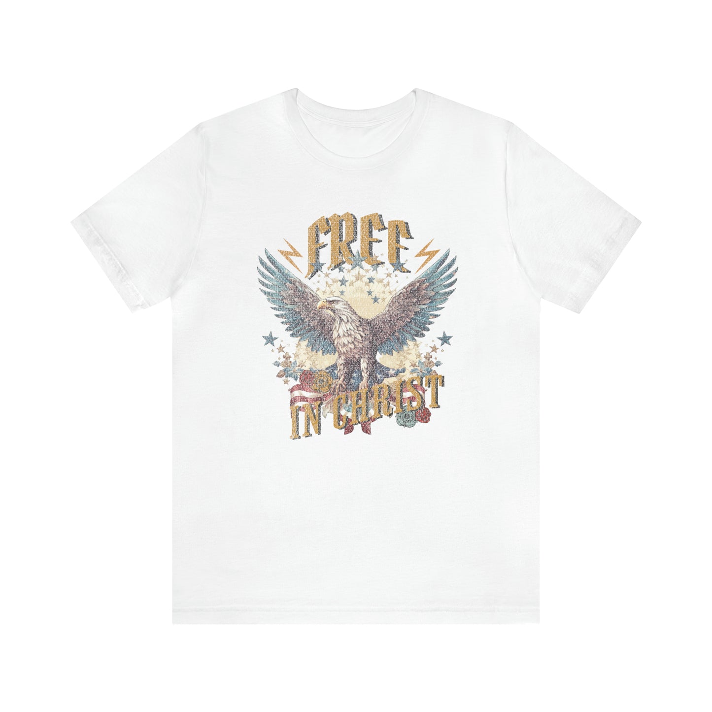 Free in Christ Tee: Bella Canvas