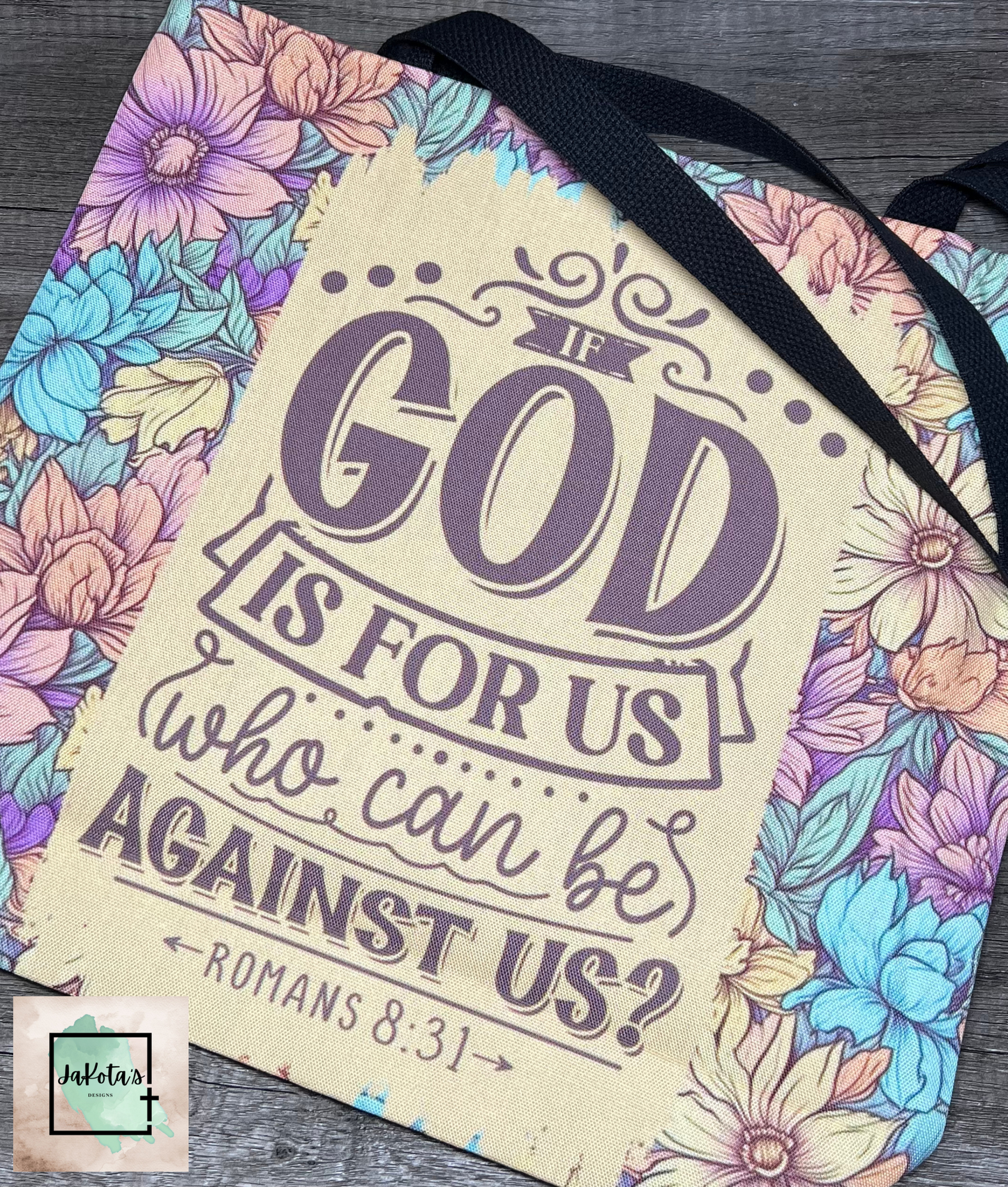 God is for Us AOP Tote Bag