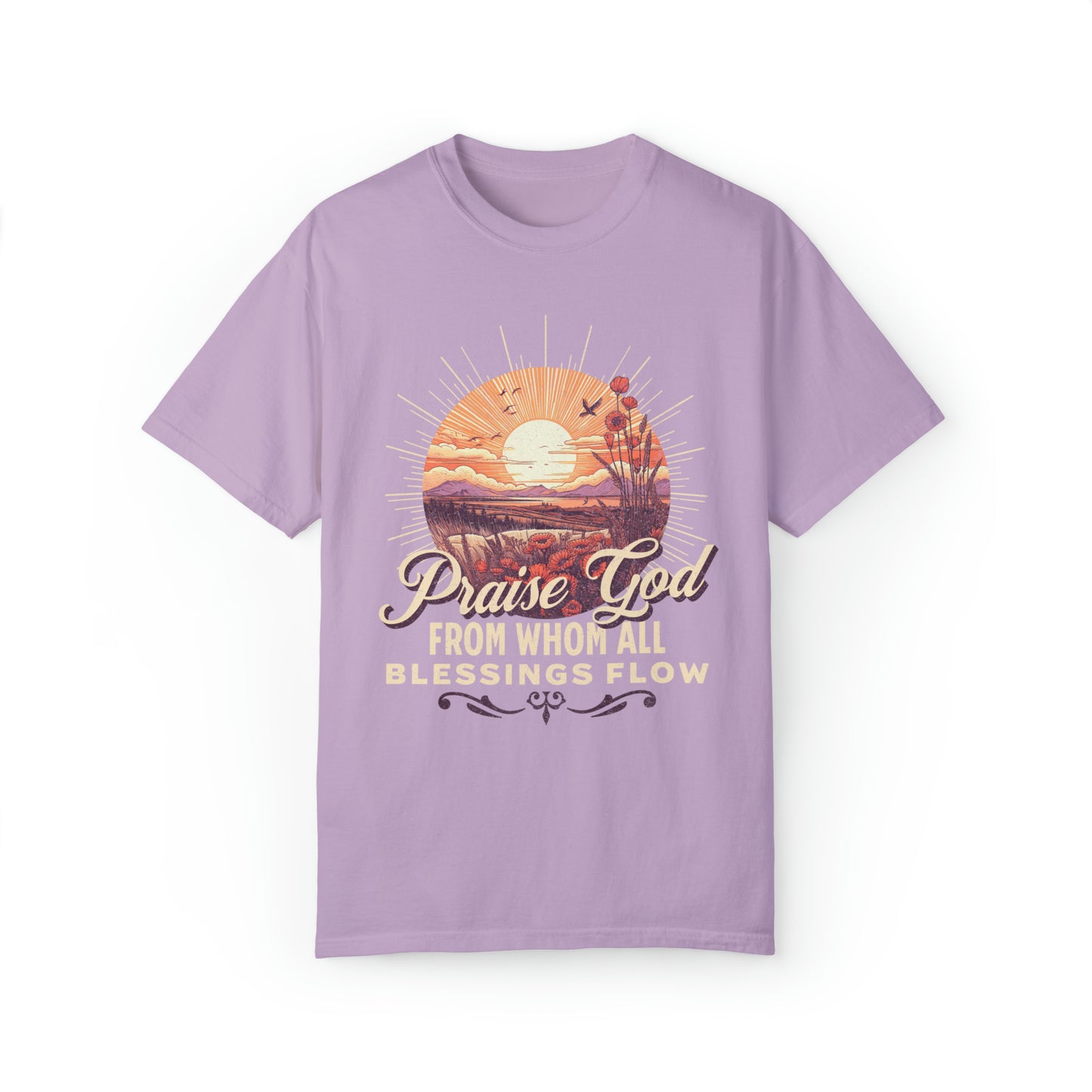 Praise God Tee: Comfort Colors