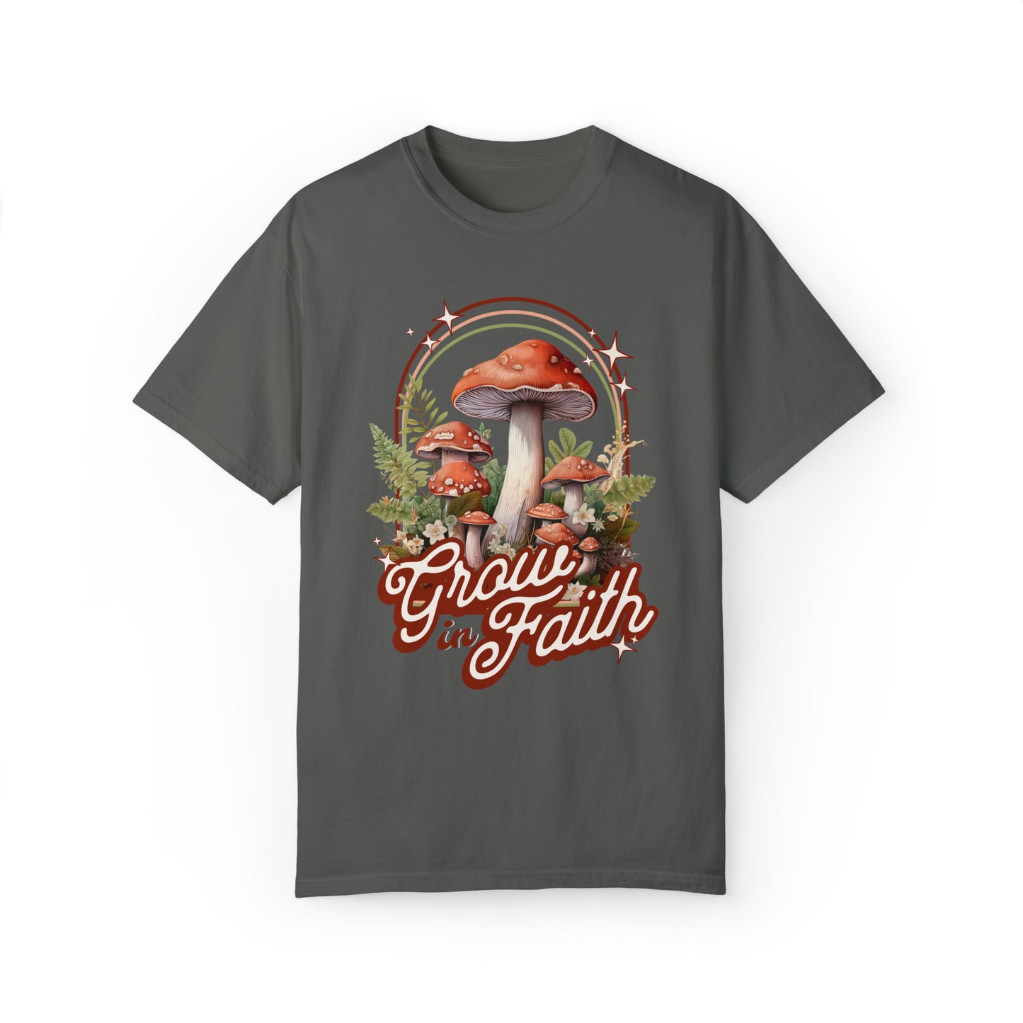 Grow in Faith Tee: Comfort Colors