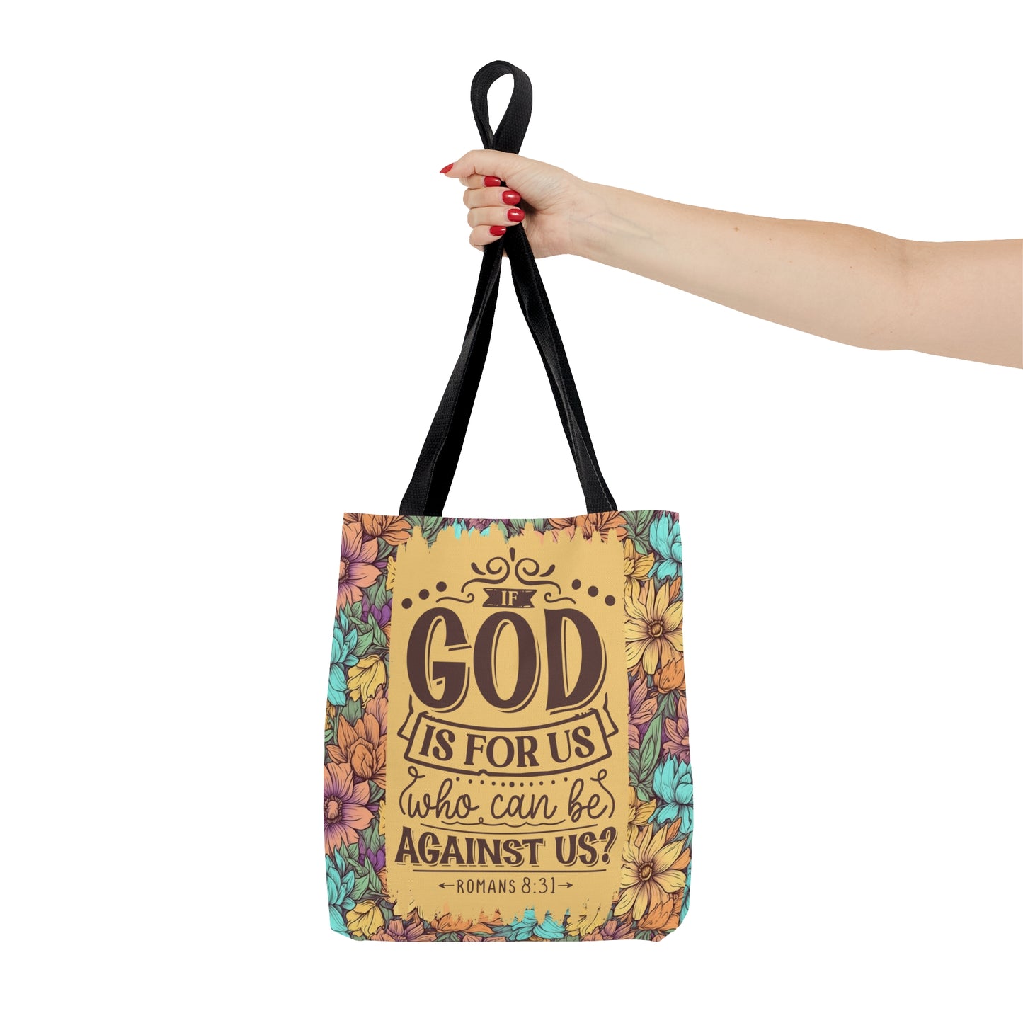 God is for Us AOP Tote Bag