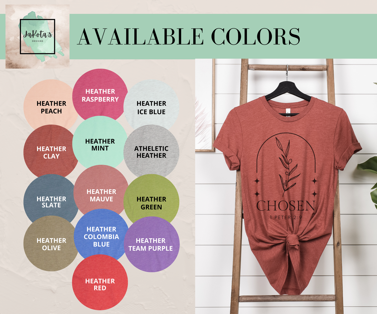 Chosen Tee: Bella Canvas