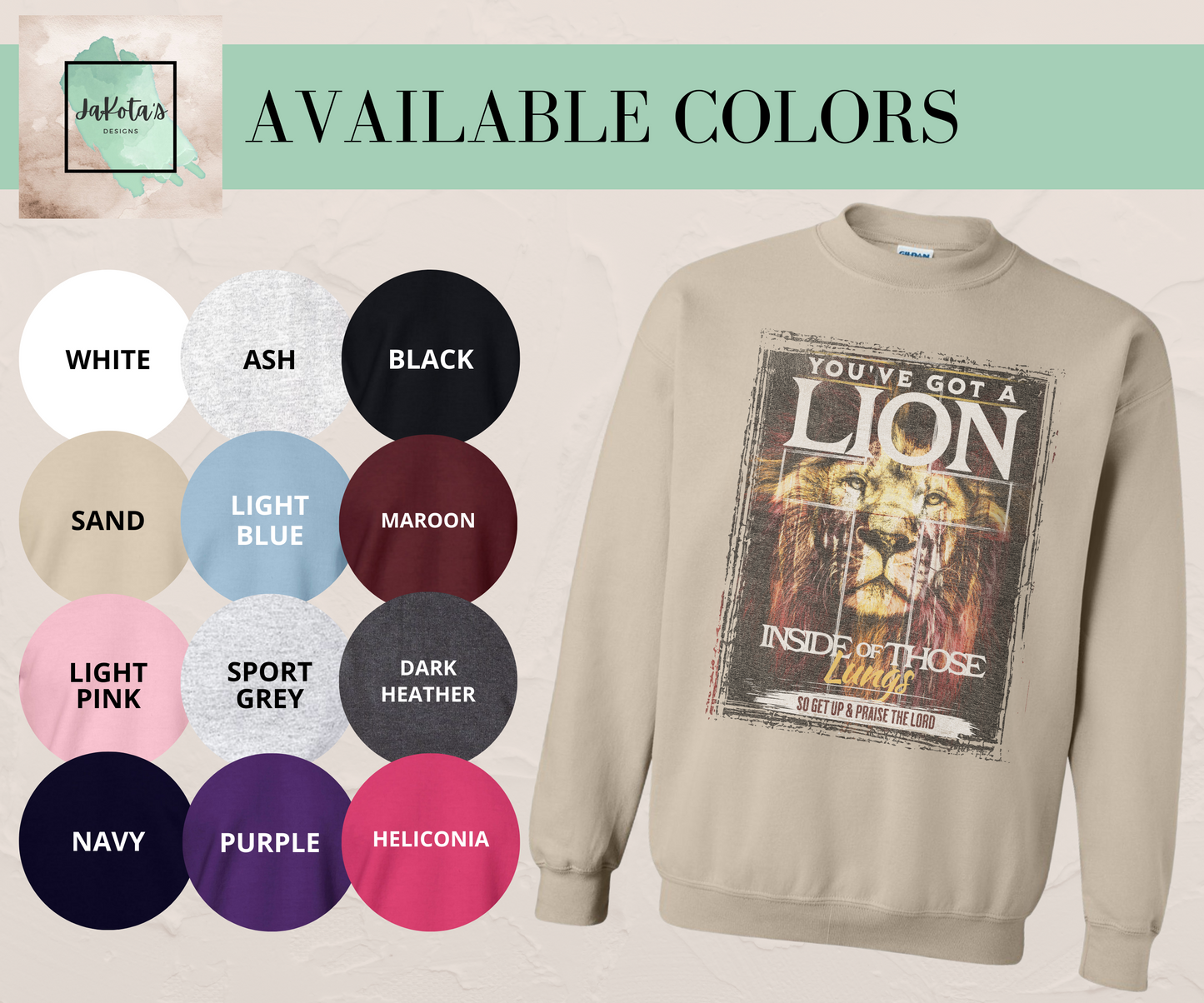 Lion in your Lungs: Sweatshirt